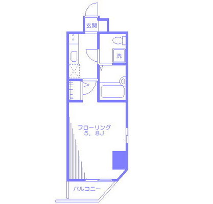 板橋区役所前賃貸マンション・1K