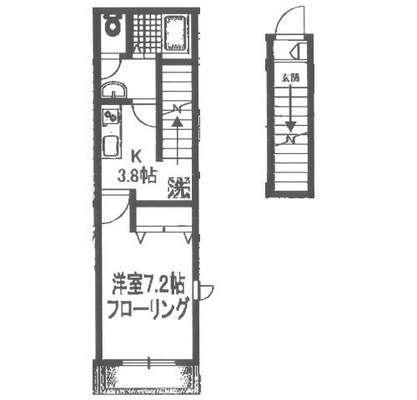 板橋区役所前賃貸マンション・1K