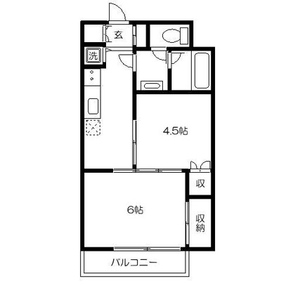 板橋区役所前 マンション 2K