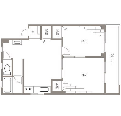 板橋区役所前 マンション 2DK
