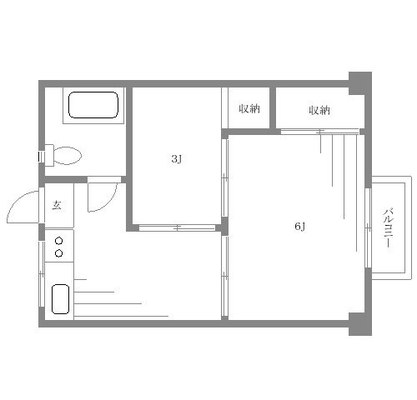 板橋区役所前 マンション 2K