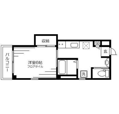 板橋区役所前 マンション 1K