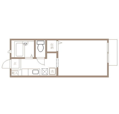 板橋区役所前 アパート 1K