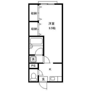 東京都板橋区板橋３丁目 賃貸マンション 1R