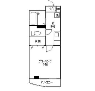 東京都板橋区大山東町 賃貸マンション 1K