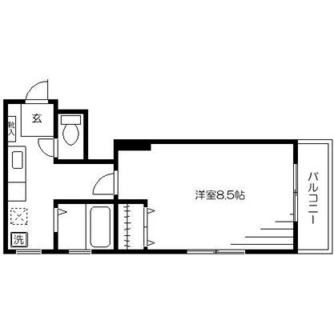 東京都板橋区氷川町 賃貸マンション 1K