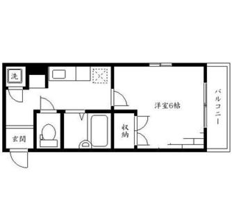 東京都板橋区大山金井町 賃貸マンション 1K